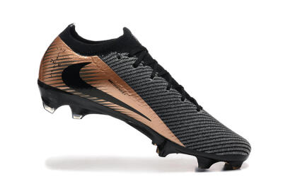 Men's Nike Air Zoom Mercurial Vapor 16 Elite FG Football Boots - Grey/Black/Gold