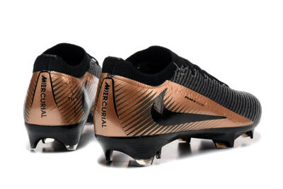 Men's Nike Air Zoom Mercurial Vapor 16 Elite FG Football Boots - Grey/Black/Gold