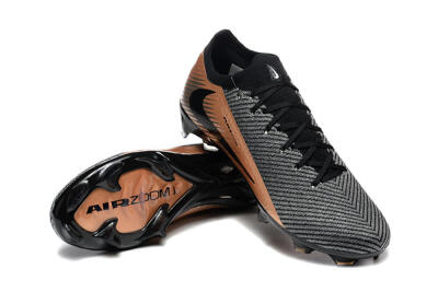 Men's Nike Air Zoom Mercurial Vapor 16 Elite FG Football Boots - Grey/Black/Gold