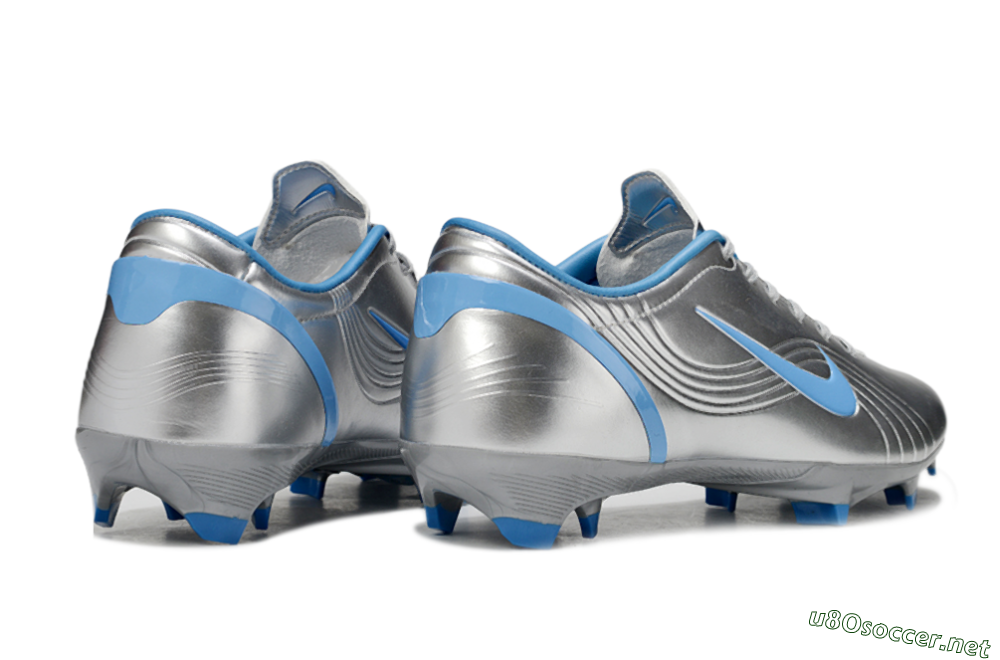 Men's Nike Mercurial Vapor 1 Elite FG Football Boots - Silver/Blue 6