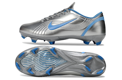 Men's Nike Mercurial Vapor 1 Elite FG Football Boots - Silver/Blue