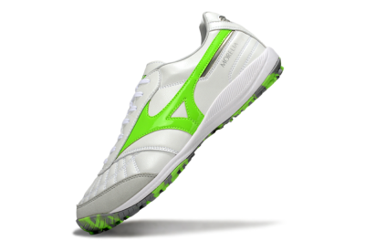 Men's Mizuno Morelia Neo 4 TF Football Shoes - Beige/Grey/Yellow