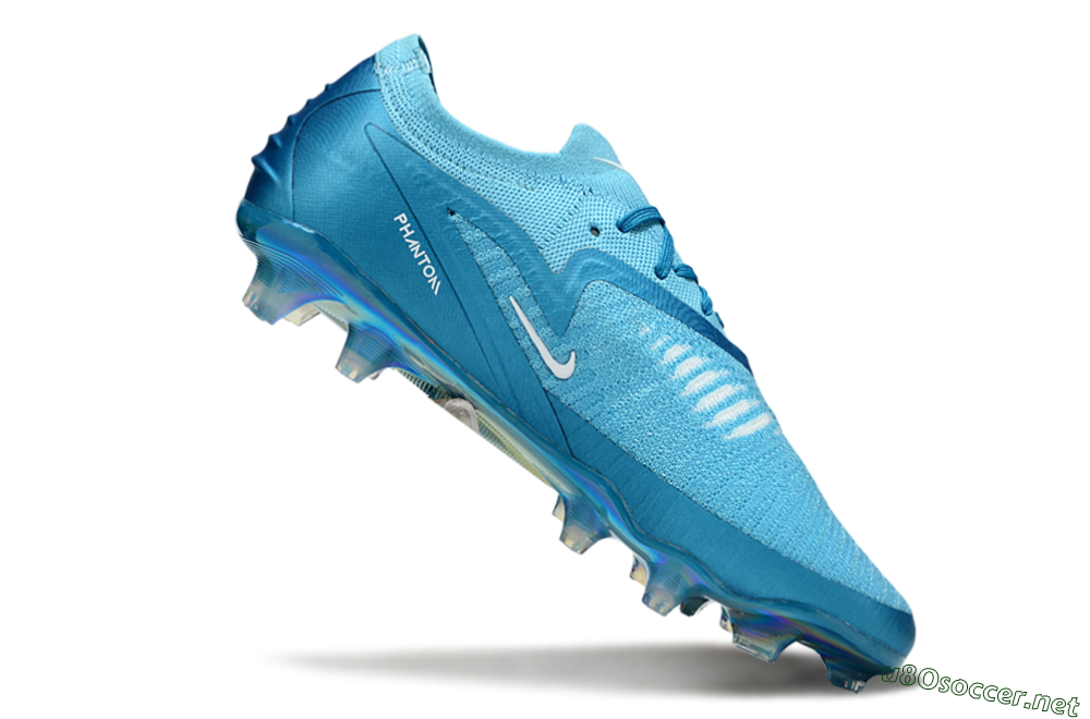 Men's Nike Phantom 6 Low Elite FG Football Boots - Jade/White/Gold 4