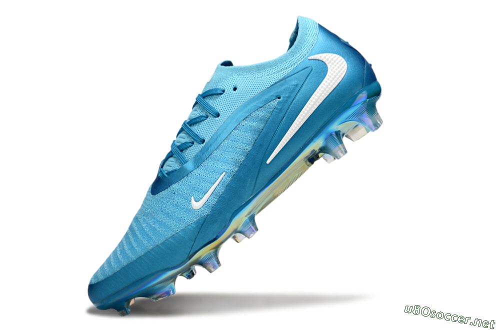 Men's Nike Phantom 6 Low Elite FG Football Boots - Jade/White/Gold 5