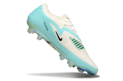 Men's Nike Phantom 6 Low Elite FG Football Boots - Beige/Jade/Gold