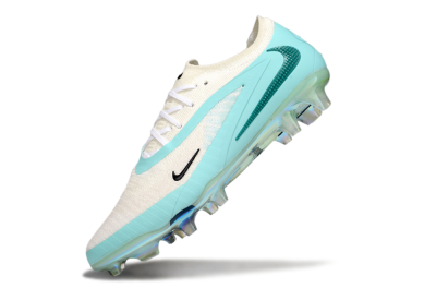 Men's Nike Phantom 6 Low Elite FG Football Boots - Beige/Jade/Gold