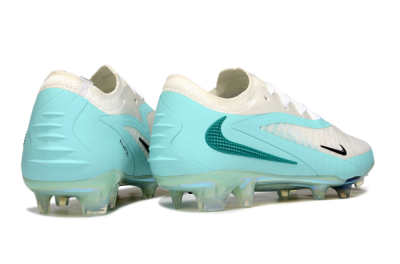 Men's Nike Phantom 6 Low Elite FG Football Boots - Beige/Jade/Gold