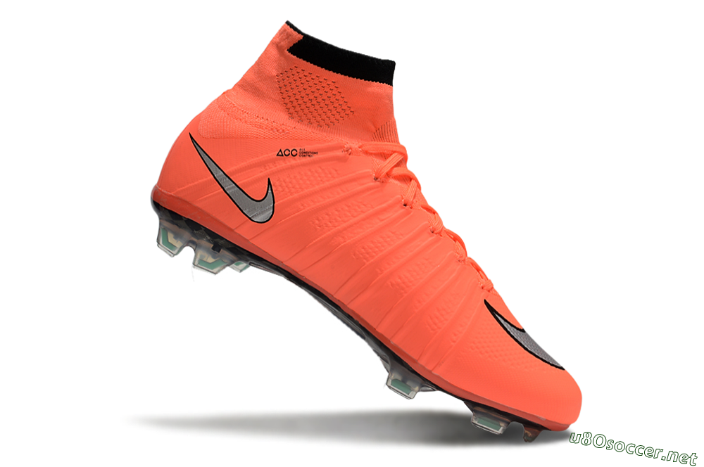 Men's Nike Mercurial Superfly 4 Elite FG Football Boots - Red/Silver/Black 4
