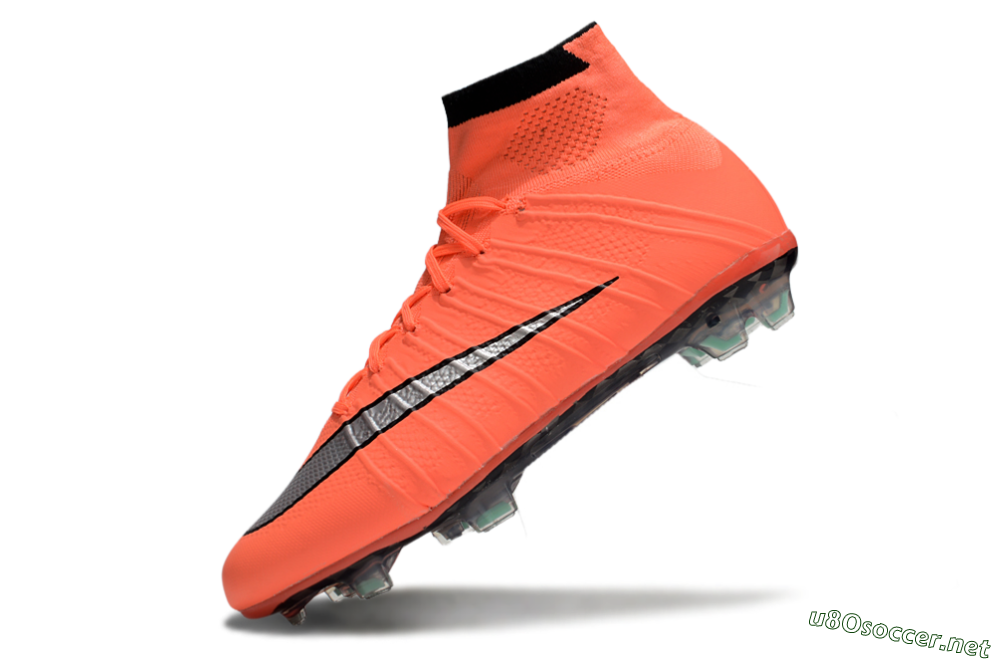 Men's Nike Mercurial Superfly 4 Elite FG Football Boots - Red/Silver/Black 5