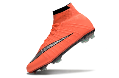 Men's Nike Mercurial Superfly 4 Elite FG Football Boots - Red/Silver/Black