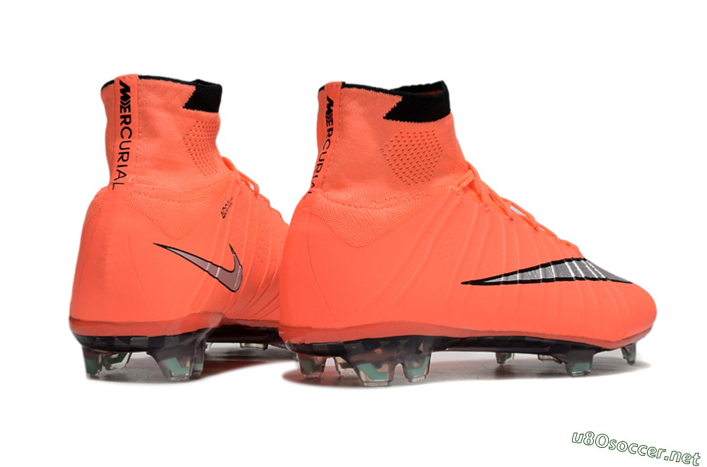 Men's Nike Mercurial Superfly 4 Elite FG Football Boots - Red/Silver/Black 6