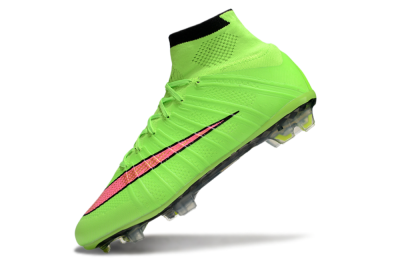 Men's Nike Mercurial Superfly 4 Elite FG Football Boots - Yellow/Black/Pink