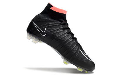 Men's Nike Mercurial Superfly 4 Elite FG Football Boots - Black/Pink/White