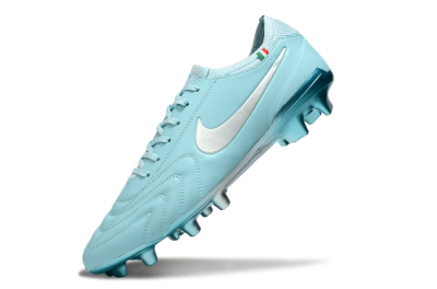 Men's Nike Tiempo Legend 10 Elite FG Football Boots - Jade/Silver