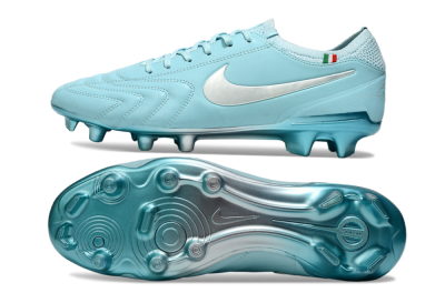 Men's Nike Tiempo Legend 10 Elite FG Football Boots - Jade/Silver