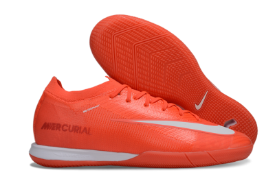 Men's Nike Air Zoom Mercurial Vapor 16 Elite IC Football Shoes - Red/White