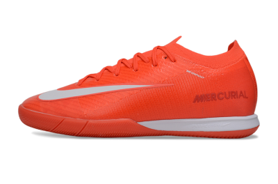 Men's Nike Air Zoom Mercurial Vapor 16 Elite IC Football Shoes - Red/White