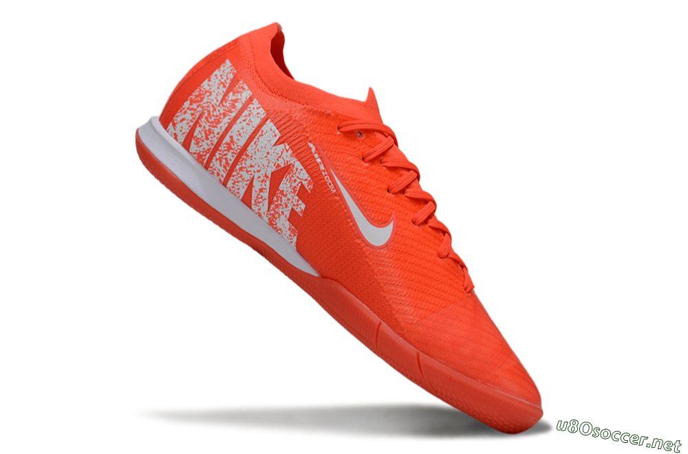 Men's Nike Air Zoom Mercurial Vapor 16 Elite IC Football Shoes - Red/White 4