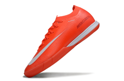 Men's Nike Air Zoom Mercurial Vapor 16 Elite IC Football Shoes - Red/White