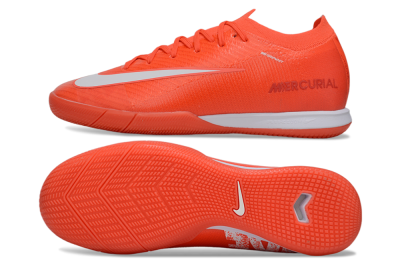 Men's Nike Air Zoom Mercurial Vapor 16 Elite IC Football Shoes - Red/White