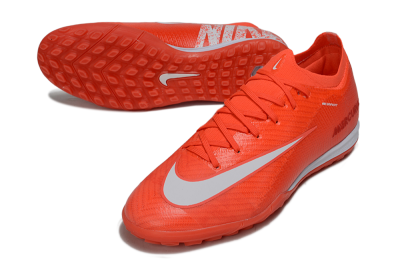 Unisex Nike Air Zoom Mercurial Vapor 16 Elite TF Football Shoes - Red/White