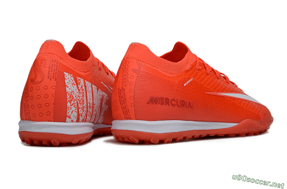Unisex Nike Air Zoom Mercurial Vapor 16 Elite TF Football Shoes - Red/White 6
