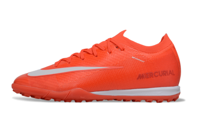 Unisex Nike Air Zoom Mercurial Vapor 16 Elite TF Football Shoes - Red/White