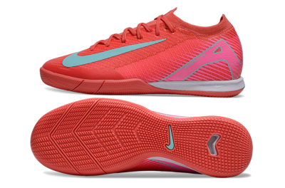 Unisex Nike Air Zoom Mercurial Vapor 16 Elite IC Football Shoes - Red/Jade/White