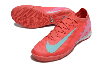 Unisex Nike Air Zoom Mercurial Vapor 16 Elite IC Football Shoes - Red/Jade/White
