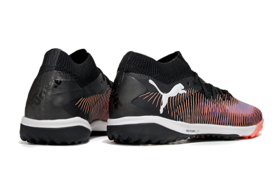 Men's Puma Future 8 Ultimate TF Football Shoes - Black/Pink/Blue