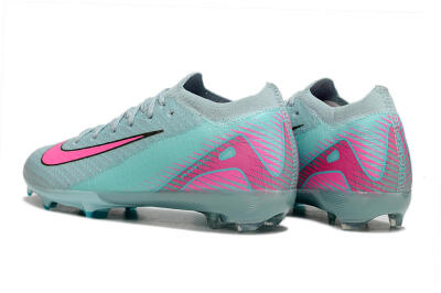 Kids Nike Air Zoom Mercurial Vapor 16 Elite FG Football Boots - Jade/Pink/White