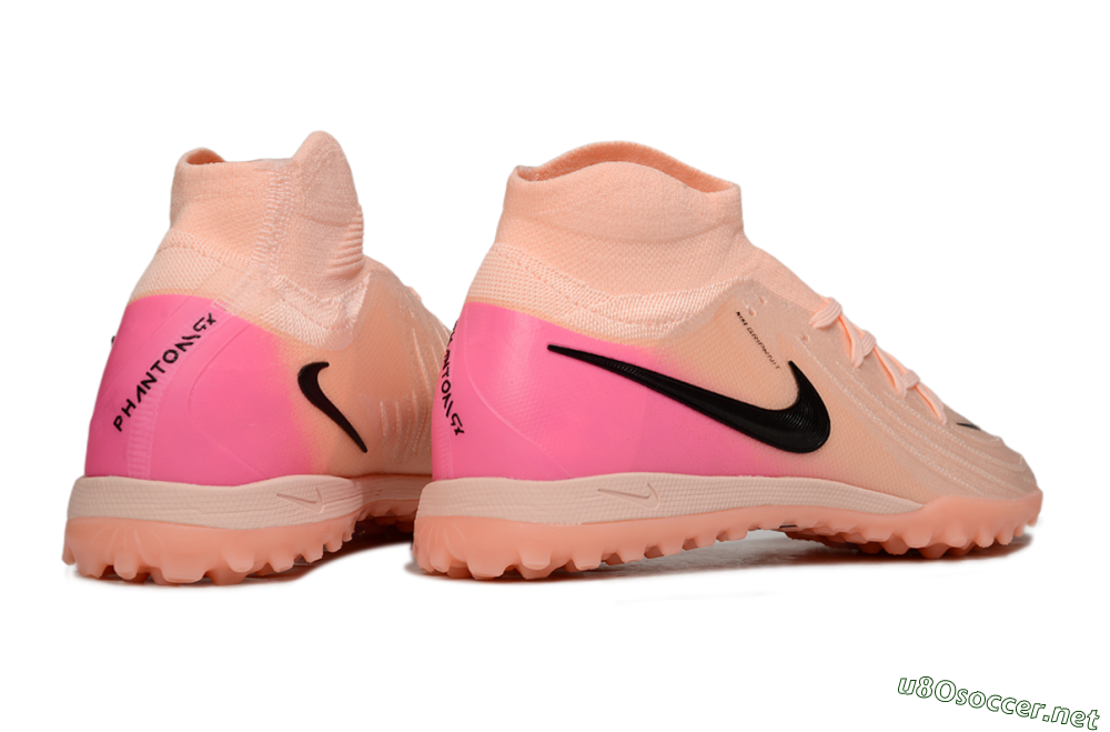 Men's Nike Phantom Luna Elite TF Football Shoes - Pink/Black 6