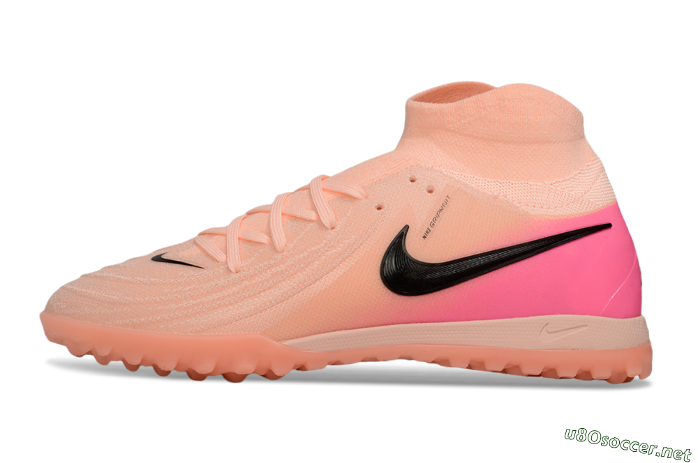 Men's Nike Phantom Luna Elite TF Football Shoes - Pink/Black 0