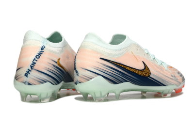 Men's Nike Phantom GX 2 Elite FG Football Boots - Pink/Blue/Gold