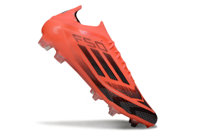 Men's Adidas F50 Elite FG Football Boots - Red/Black/Silver