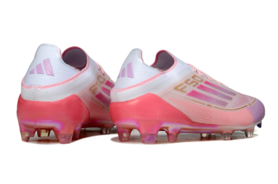 Men's Adidas F50 Elite 304 FG Football Boots - Pink/White/Gold