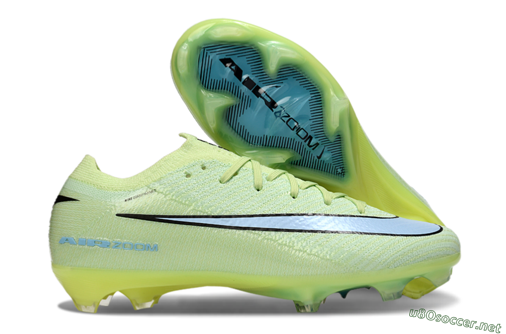 Unisex Nike Air Zoom Mercurial Vapor 16 Elite FG Football Boots - Yellow/Blue/Black 2