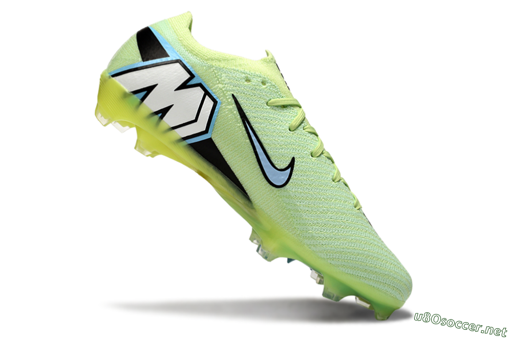 Unisex Nike Air Zoom Mercurial Vapor 16 Elite FG Football Boots - Yellow/Blue/Black 4