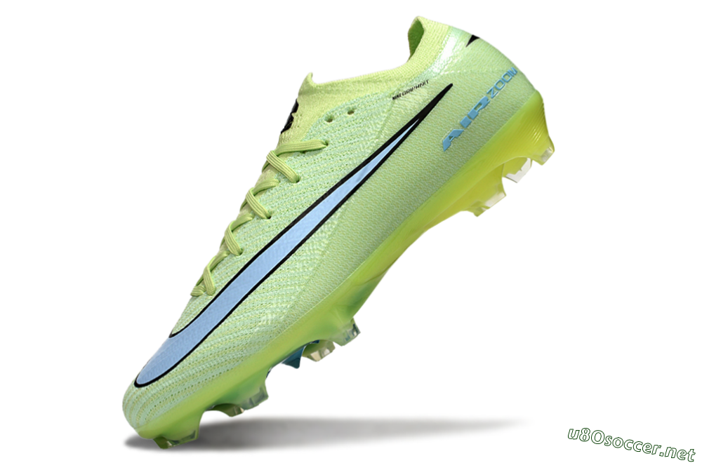 Unisex Nike Air Zoom Mercurial Vapor 16 Elite FG Football Boots - Yellow/Blue/Black 5