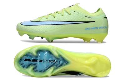 Unisex Nike Air Zoom Mercurial Vapor 16 Elite FG Football Boots - Yellow/Blue/Black