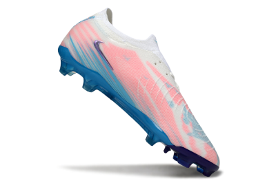 Men's Nike Phantom GX 2 Elite FG Football Boots - White/Pink/Blue