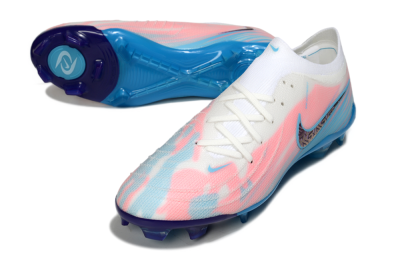 Men's Nike Phantom GX 2 Elite FG Football Boots - White/Pink/Blue