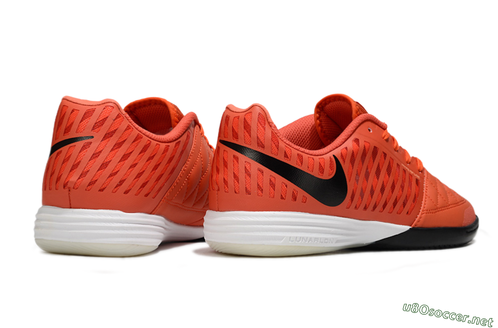 Unisex Nike Lunar Gato 2 IC Football Shoes - Red/Black/White 6
