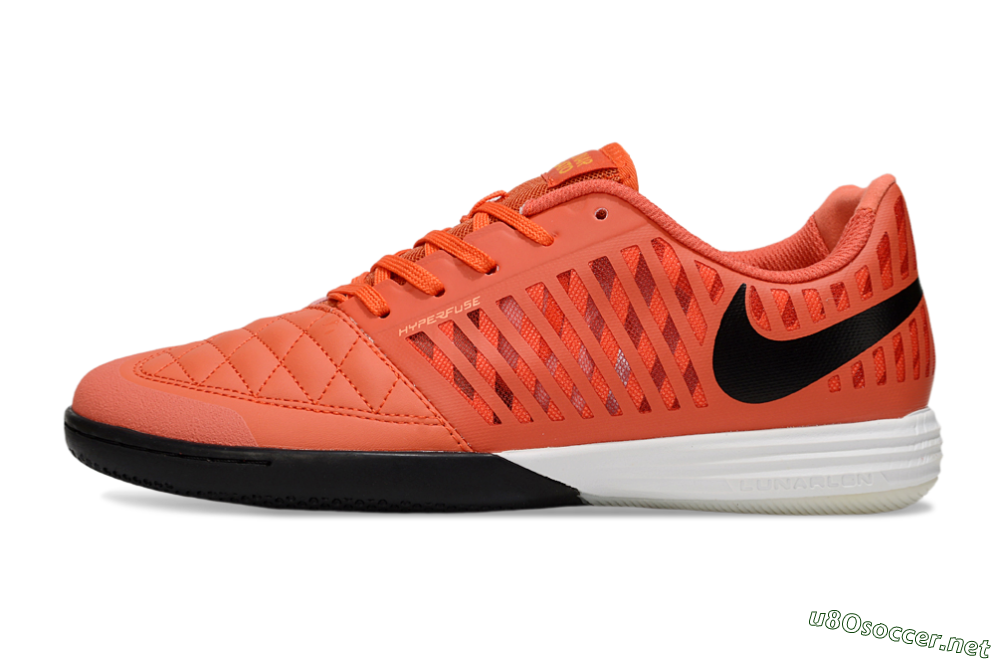 Unisex Nike Lunar Gato 2 IC Football Shoes - Red/Black/White 0