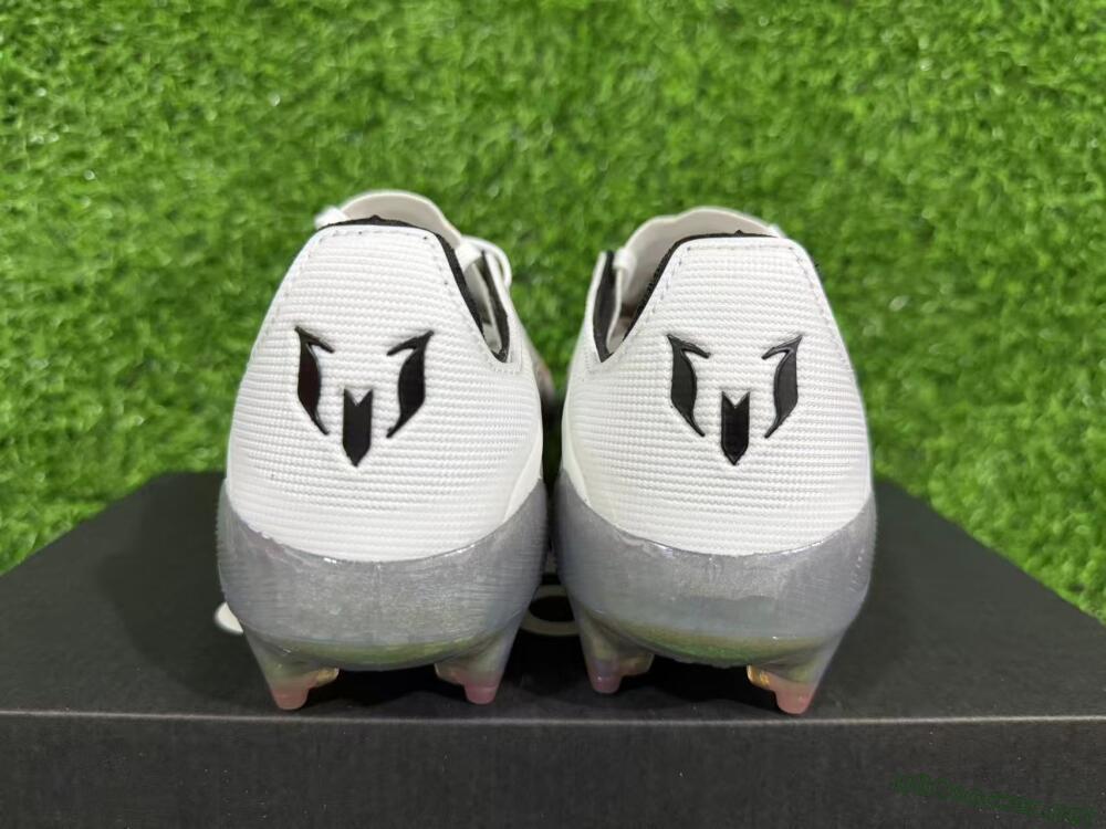 Unisex Messi x Adidas F50 Elite FG Football Boots - Silver/Red/Black