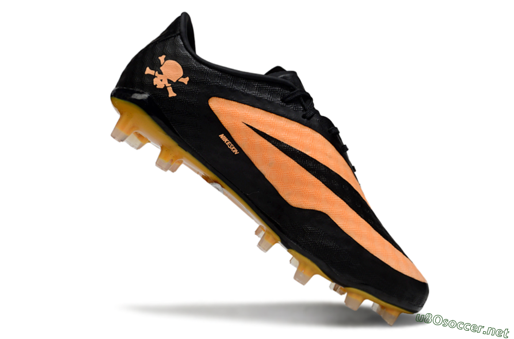 Unisex Nike Hypervenom Phantom FG Football Boots - Orange/Black 4