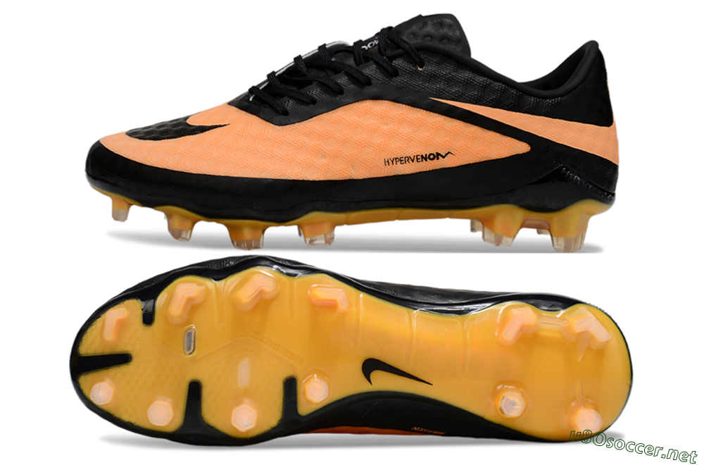 Unisex Nike Hypervenom Phantom FG Football Boots - Orange/Black 1