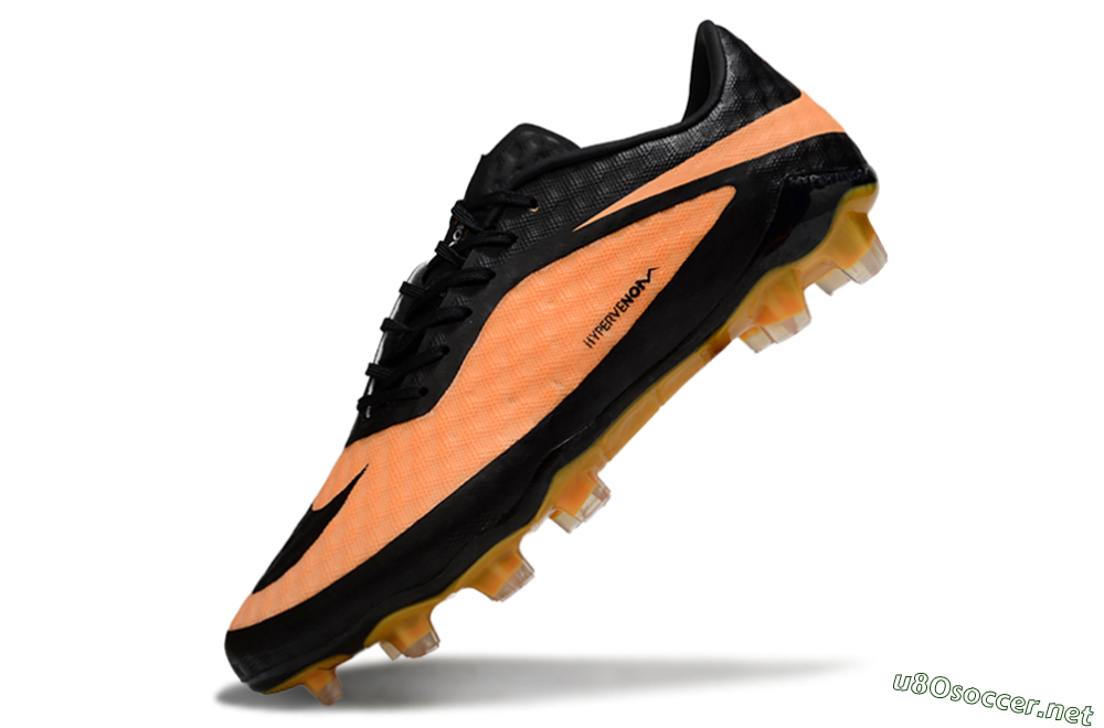 Unisex Nike Hypervenom Phantom FG Football Boots - Orange/Black 5