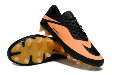 Unisex Nike Hypervenom Phantom FG Football Boots - Orange/Black