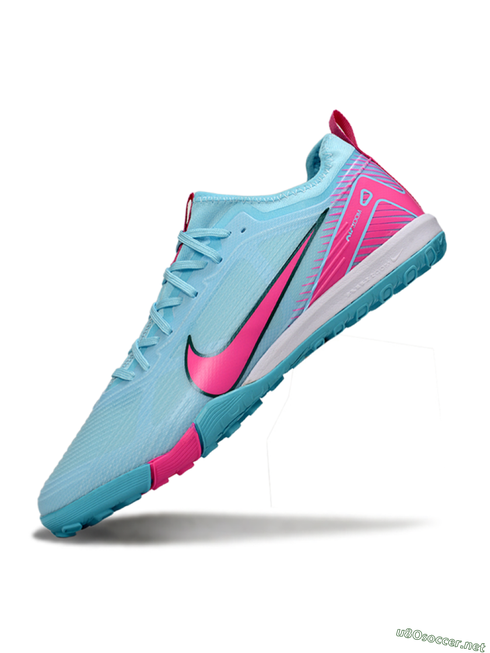 Unisex Nike Air Zoom Mercurial Vapor 16 Pro TF Football Shoes - Jade/Pink/White 5